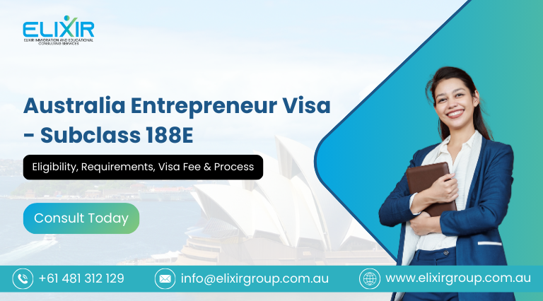 australia entrepreneur visa